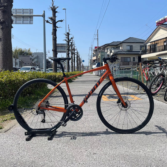 GIANT EACAPE RX 2 DISC LTD Amber Glow S Size - ジャイアント エスケープアールエックス 2 ディスク リミテッド Sサイズ - 高知の自転車専門店 Cycling Shop ヤマネ