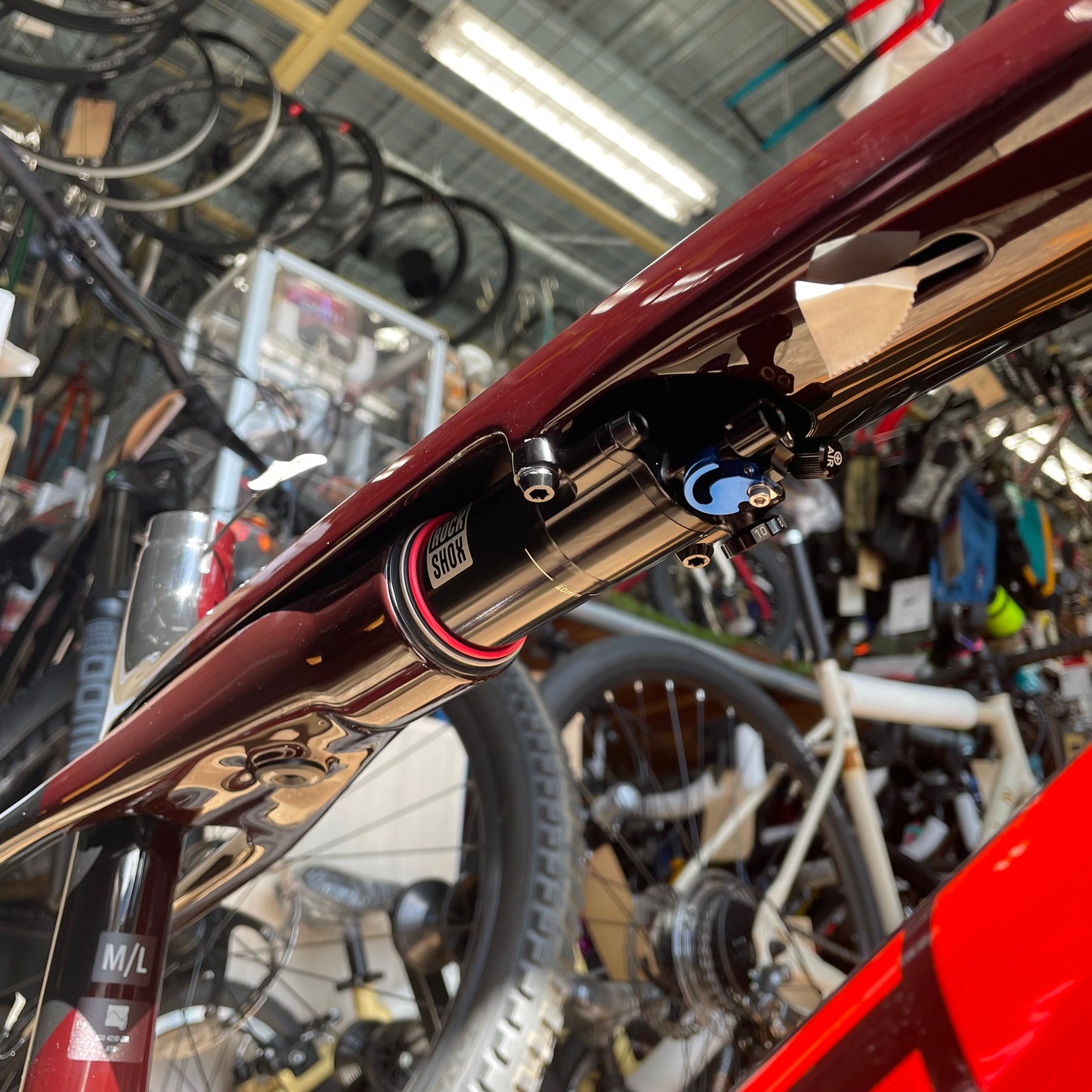 Supercaliber SLR Gen 2 Frameset Red Smoke