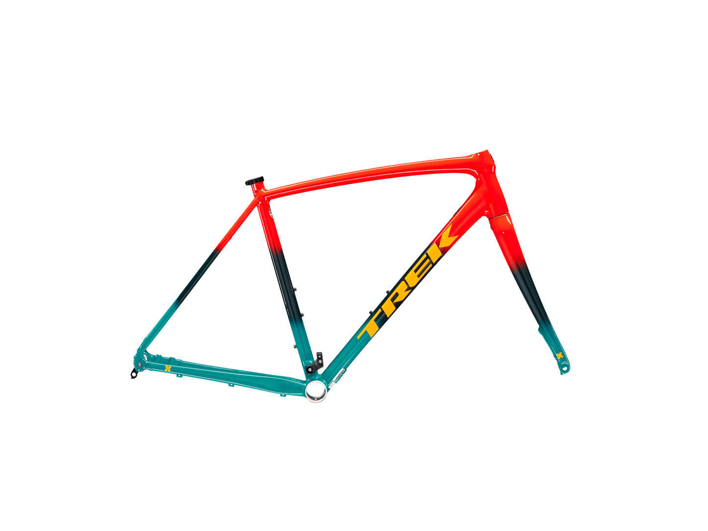 Crockett Disc Frameset Red Fade