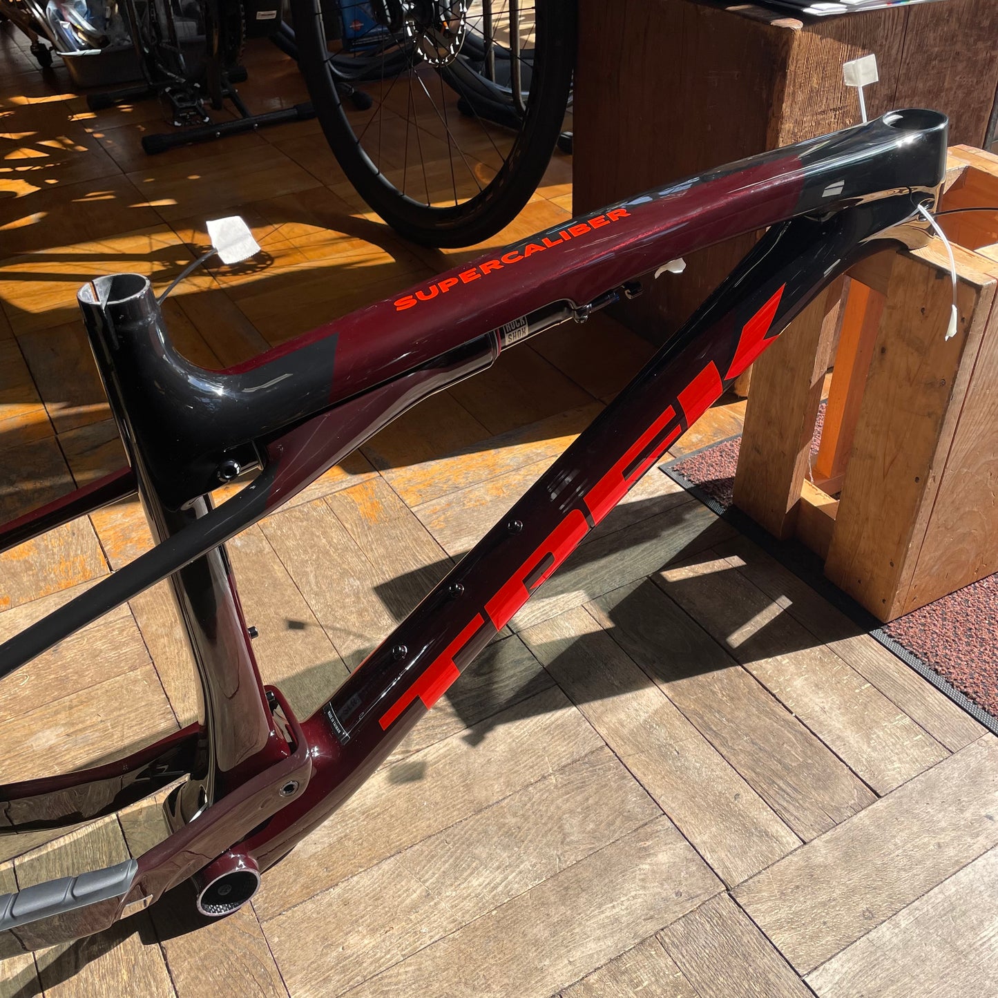 Supercaliber SLR Gen 2 Frameset Red Smoke