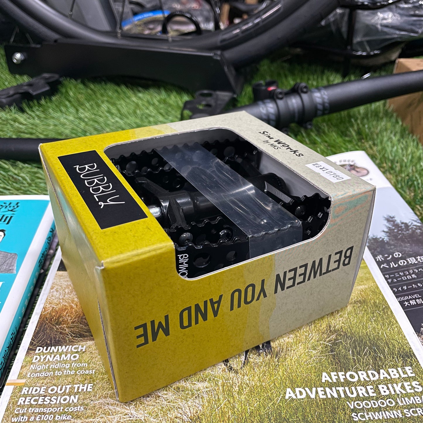 Sim Works by MKS BUBBLY Pedal Black - シムワークスby三ヶ島製作所 バブリーペダル ブラック - 高知の自転車専門店 Cycling Shop ヤマネ