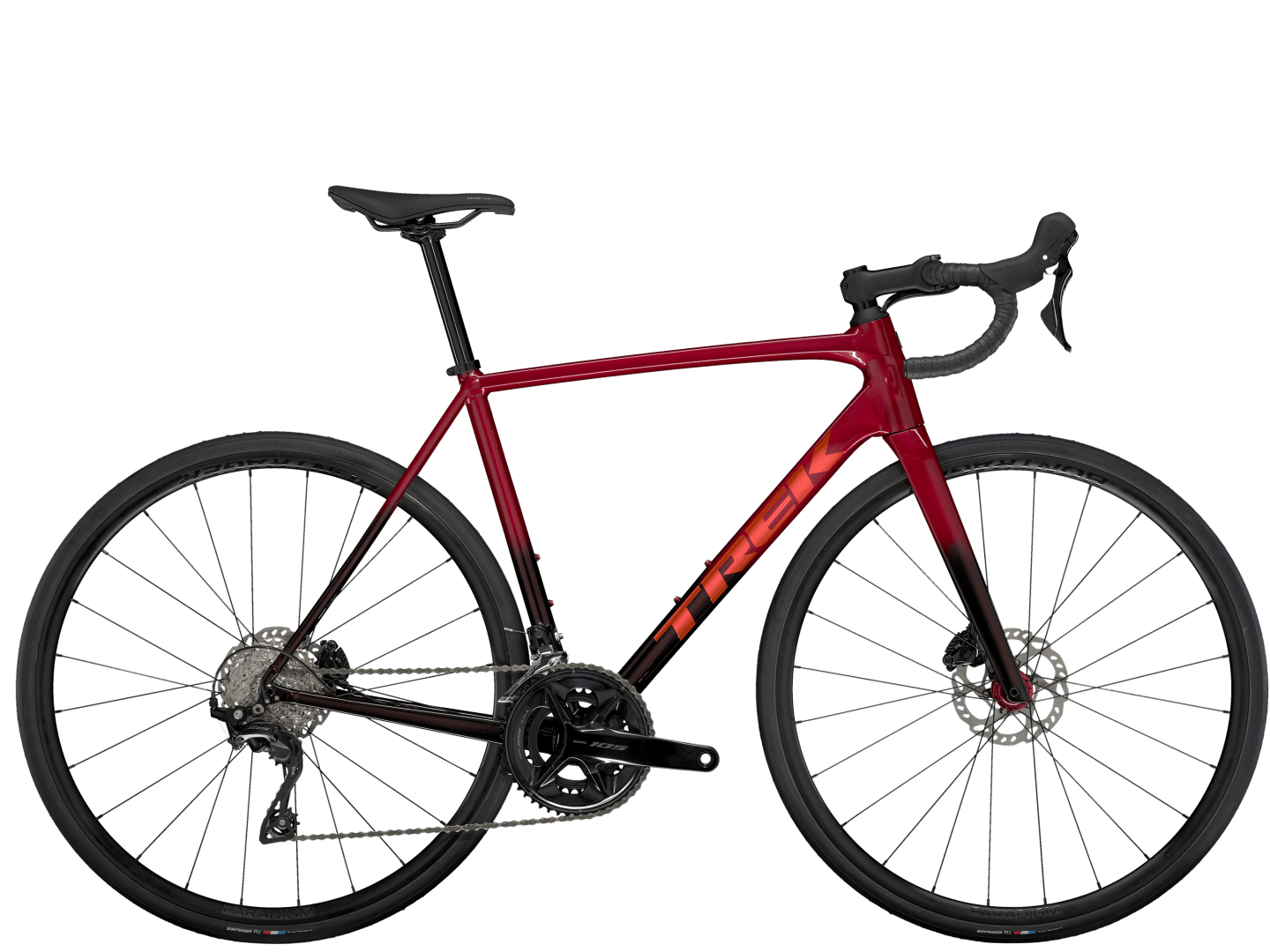 TREK EMONDA ALR 5 2024 Crimson to Dark Carmine Fade - トレック エモンダALR5 クリムゾントゥダークカーマインフェイド 軽量ディスクブレーキロードバイク - 高知の自転車専門店 Cycling Shop ヤマネ