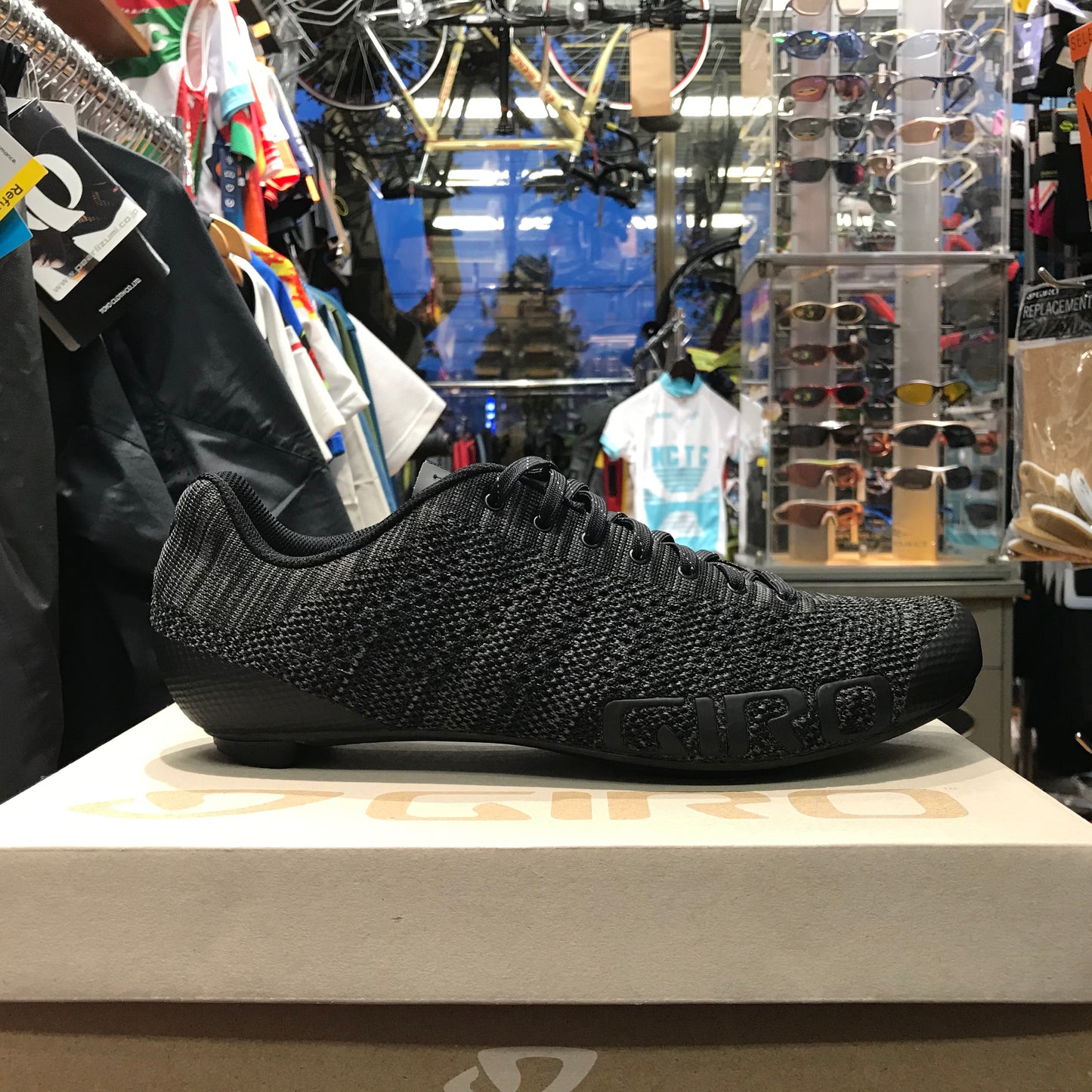 GIRO EMPIRE E70 KNIT Charcoal - ジロ エンパイア ニット チャコール - 自転車ロードレーサーシューズ