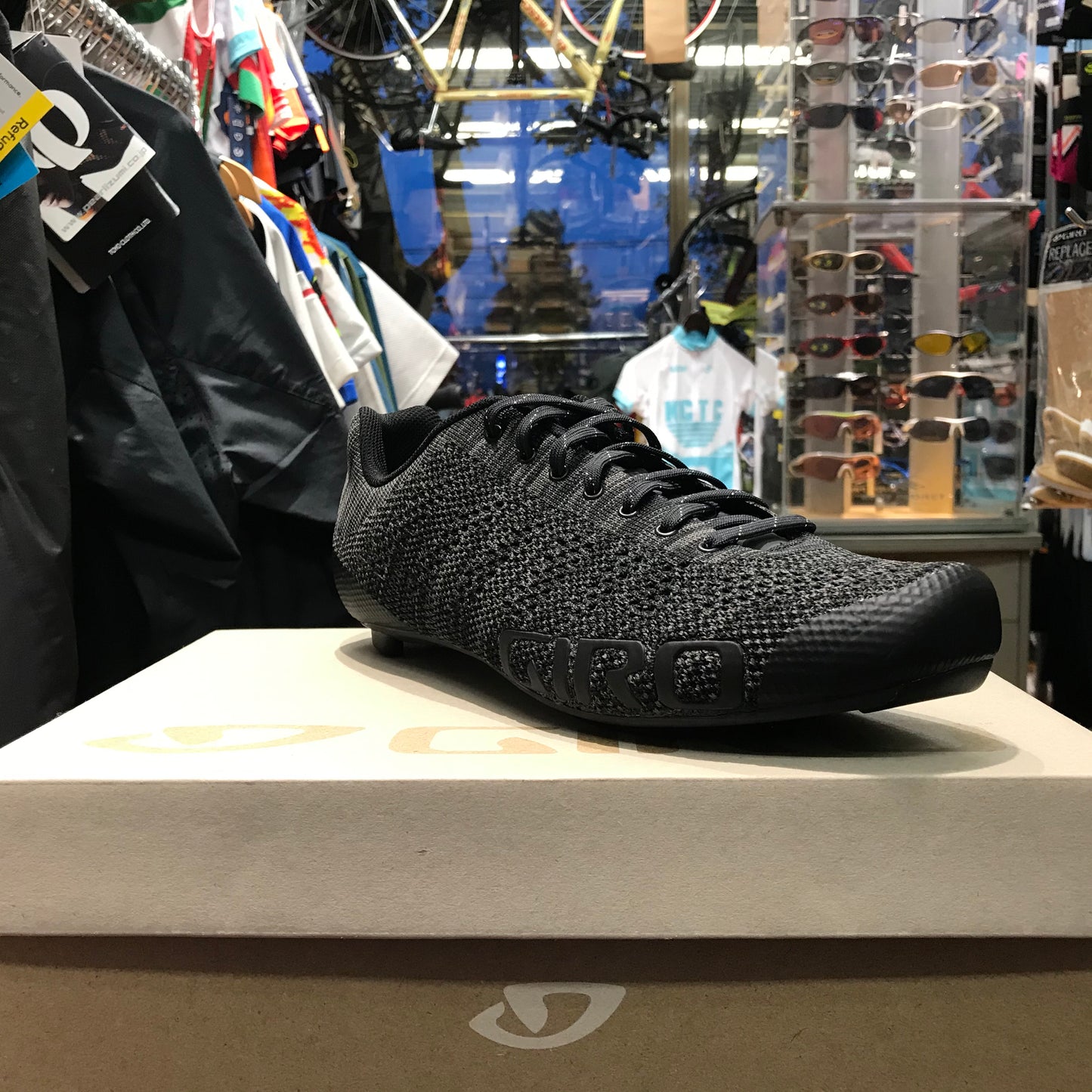 GIRO EMPIRE E70 KNIT Charcoal - ジロ エンパイア ニット チャコール - 自転車ロードレーサーシューズ