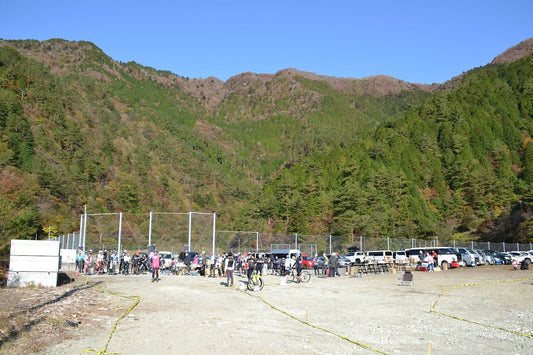 第2回大川グラベルクリテリウムの様子 2020年10月31日