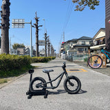 VoomVoom Bikes Push Bike #2 Matt Grey - ブンブンバイクス プッシュバイク＃２ マットグレイ キックバイク 子供用自転車 - 高知の自転車専門店 Cycling Shop ヤマネ
