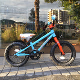 YOTSUBA CYCLE ZERO Ramune Blue 14 - ヨツバサイクル ゼロ ラムネブルー 14インチ 子供用自転車 または キッズバイク - 高知の自転車専門店