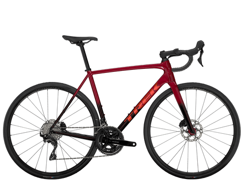 TREK EMONDA ALR 5 2024 Crimson to Dark Carmine Fade - トレック エモンダALR5 クリムゾントゥダークカーマインフェイド 軽量ディスクブレーキロードバイク - 高知の自転車専門店 Cycling Shop ヤマネ