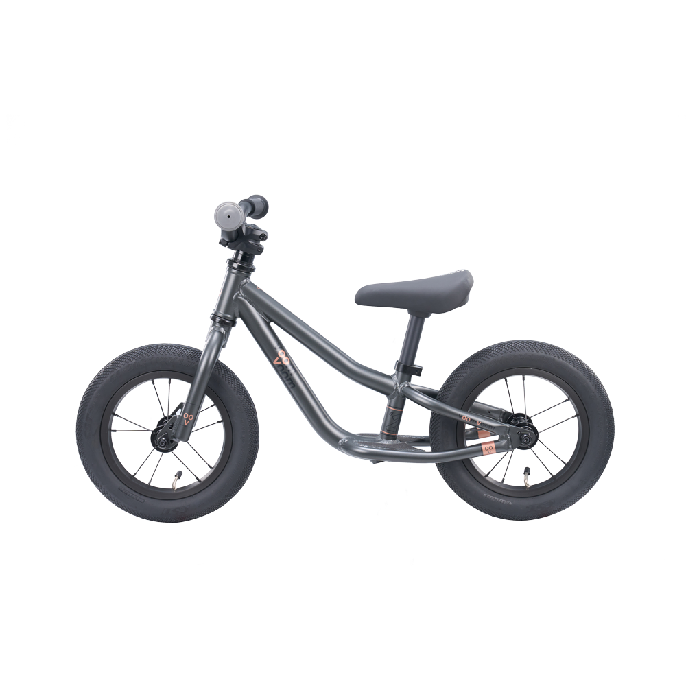 VoomVoom Bikes Push Bike #2 Matt Grey - ブンブンバイクス プッシュバイク＃２ マットグレイ キックバイク 子供用自転車 - 高知の自転車専門店 Cycling Shop ヤマネ