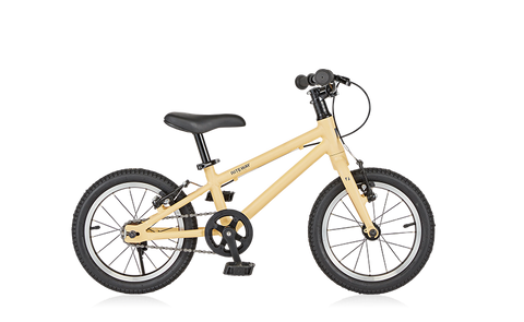 ZIT 14 Matt Beige - ジット14 マットベージュ 超軽量キッズバイク - 高知の自転車専門店 Cycling Shop ヤマネ