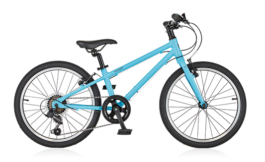 ZIT 20 Matt Sky Blue - ジット20 マットスカイブルー 変速機付き軽量キッズバイク - 高知の自転車専門店 Cycling Shop ヤマネ
