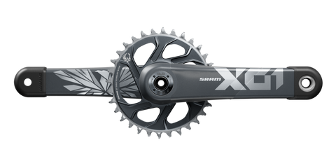 SRAM X01 EAGLE DUB CRANKSET Grey - スラムX01イーグルダブクランクセット グレー - 高知の自転車専門店 Cycling Shop ヤマネ