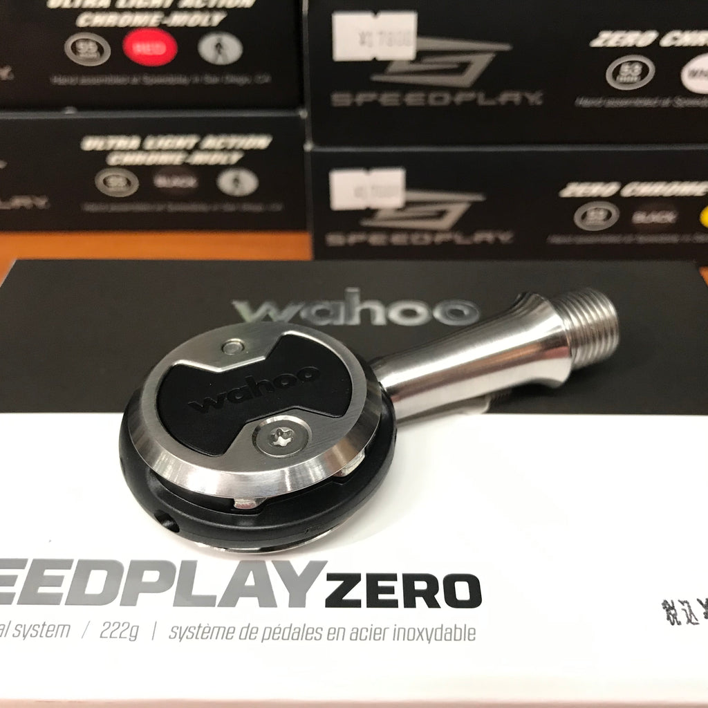 ★Wahoo SPEEDPLAY ZERO/ワフー スピードプレイ ゼロ ペダル使用期間約2か月雨天未使用